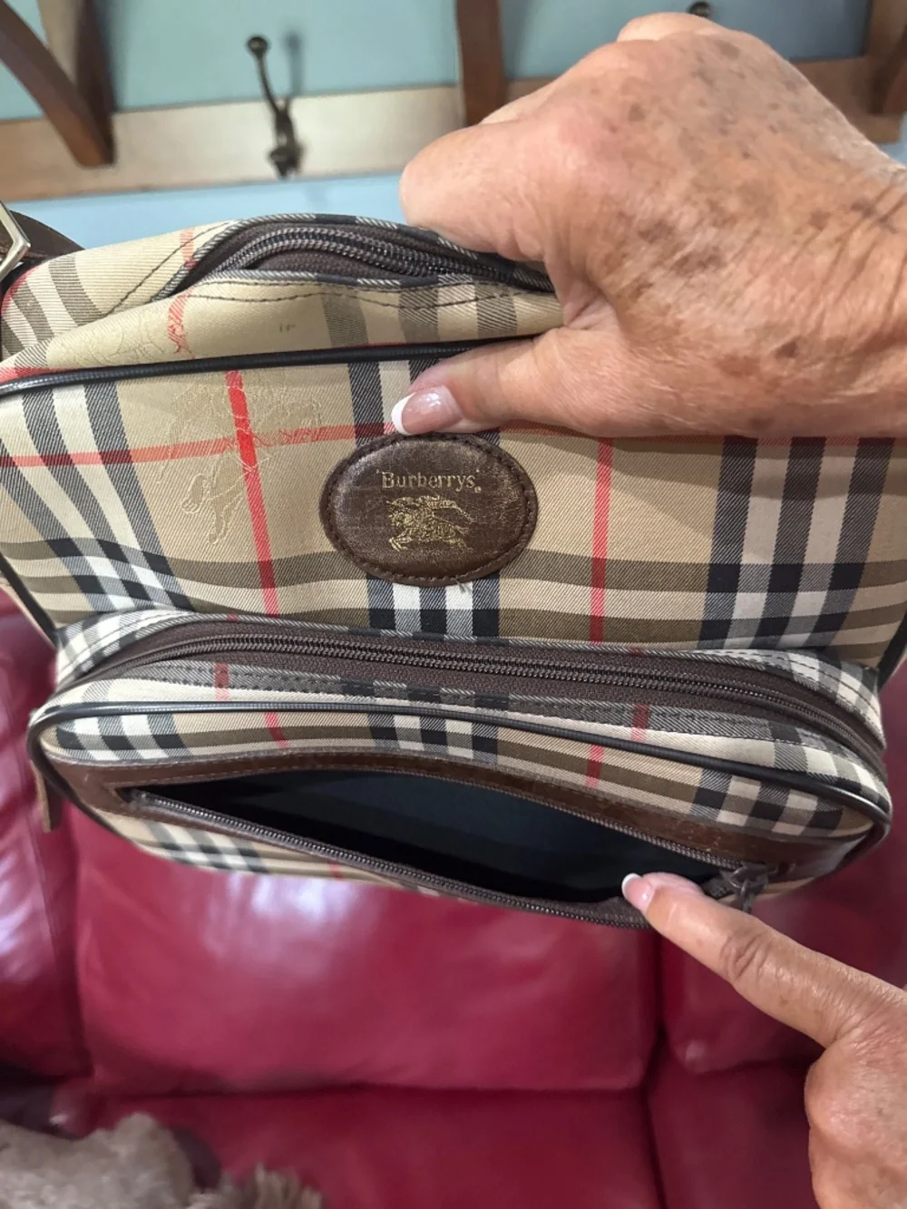 Vintage Burberrys Satchel